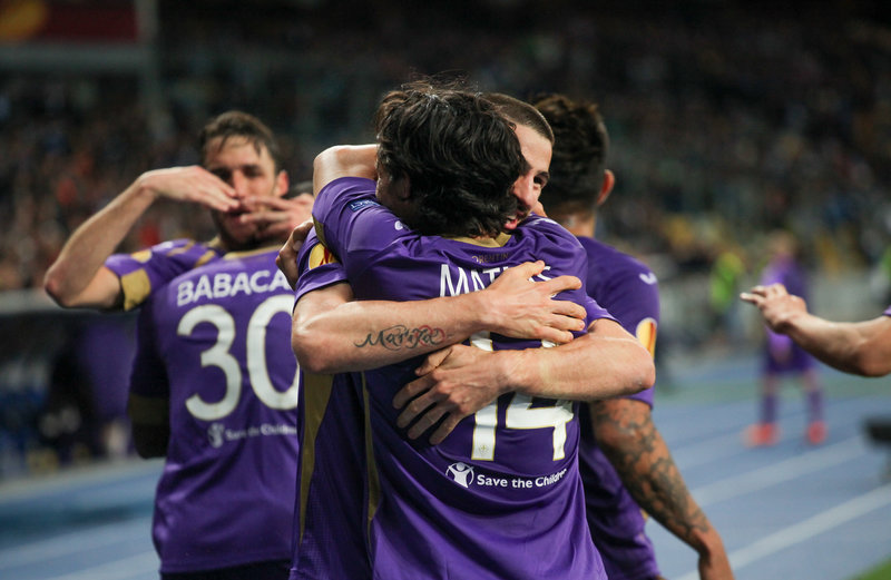 Fiorentina Vs Bologna, Fiorentina's forward Nikola Kalinic …