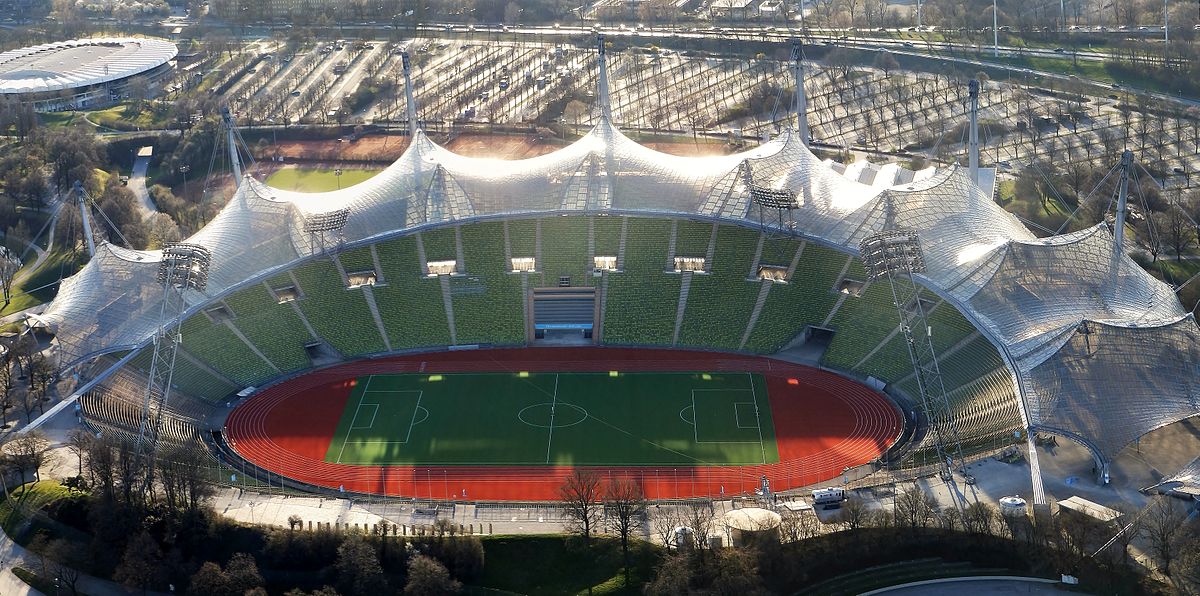 By 2014_Olympiastadion_Munich_l.JPG: M(e)ister Eiskalt2014_Olympiastadion_Munich_m.JPG: M(e)ister Eiskalt2014_Olympiastadion_Munich_r.JPG: M(e)ister Eiskaltderivative work: Hic et nunc - This file was derived from:2014 Olympiastadion Munich l.JPG:2014 Olympiastadion Munich m.JPG:2014 Olympiastadion Munich r.JPG:, CC BY-SA 3.0, https://commons.wikimedia.org/w/index.php?curid=31724296