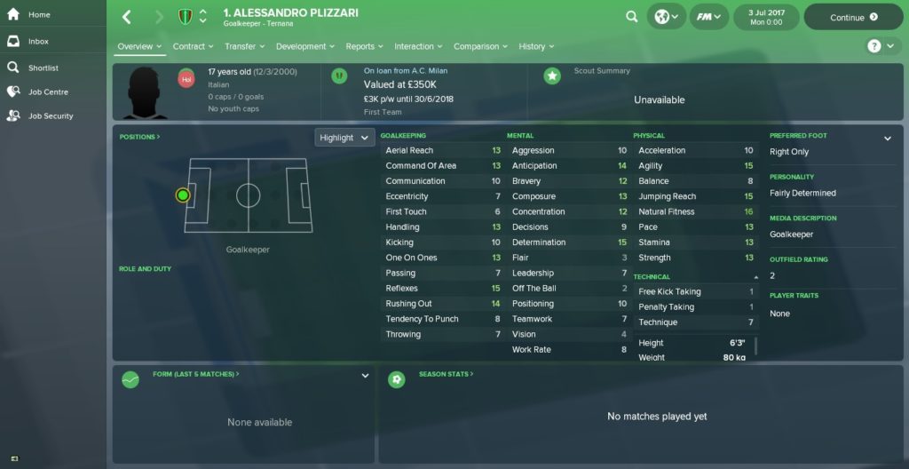 Fm18 Project Five Serie A Wonderkids To Watch The Set Pieces