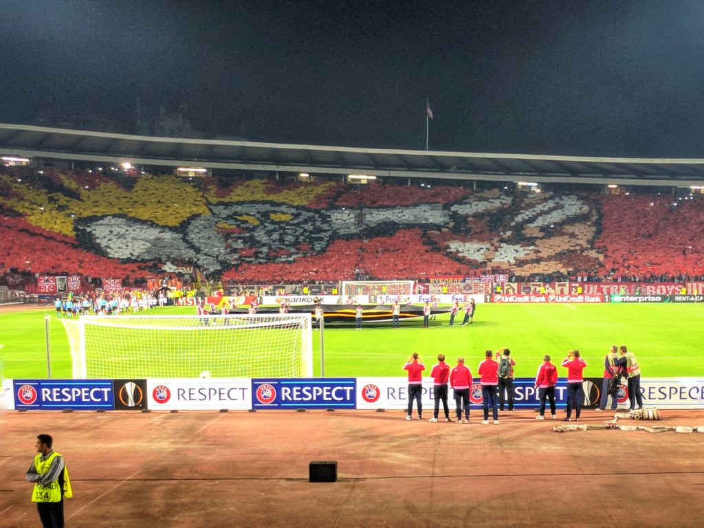 Crvena Zvezda Fans Return to Marakana for Champions League Face-off After  Four Years