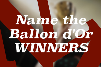 Football quiz: Name the Ballon d'Or winners